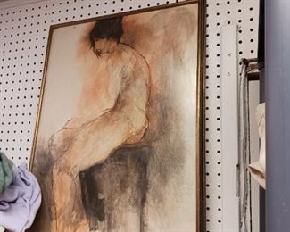 1960s nude painting