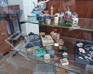 Nice collection of trinket boxes