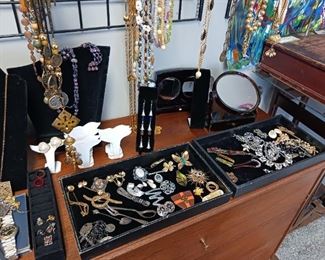 Vintage costume jewelry