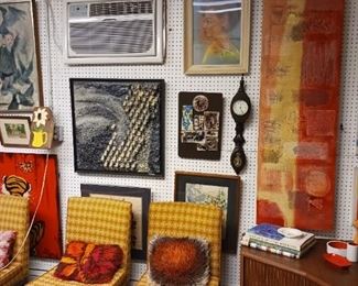 Set of four flare dining chairs