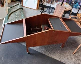 Made in Denmark folding bar cart