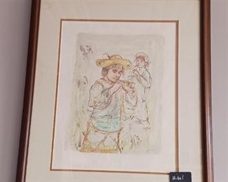 Edna Hibble limited edition lithograph