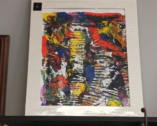 Original Laura Blondy abstract painting