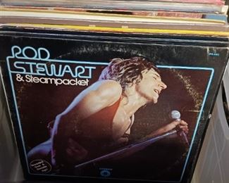 Vintage vinyl rock n roll  record albums 