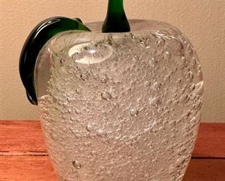 Art Glass Apple