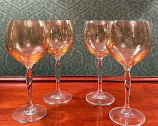 Irridescent Wine Glasses