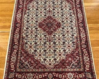 Wool Area Rug (medallion center) - approx. 4' x 6'