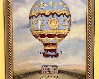 (2) Hot Air Balloon Prints
