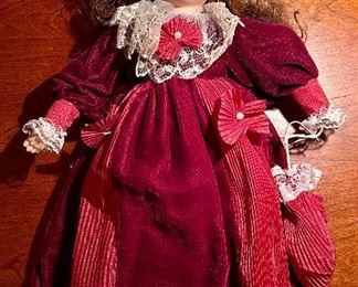 Porcelain Doll (red dress)