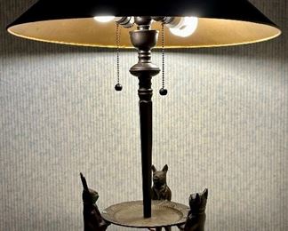 (2) Frederick Cooper Lamps (animals)