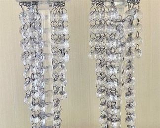 Shannon Crystal Candlesticks