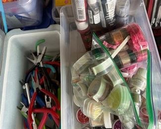 CRAFTS!!  All scrapbooking and other stamps and punches.  100% of The sale of all the crafting items goes to a donation to the Kidney Foundation.  