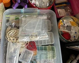 CRAFTS!!  All scrapbooking and other stamps and punches.  100% of The sale of all the crafting items goes to a donation to the Kidney Foundation.  