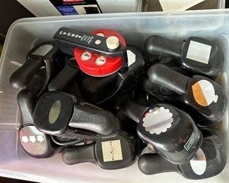 CRAFTS!!  All scrapbooking and other stamps and punches.  100% of The sale of all the crafting items goes to a donation to the Kidney Foundation.  