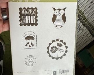 CRAFTS!!  All scrapbooking and other stamps and punches.  100% of The sale of all the crafting items goes to a donation to the Kidney Foundation.  