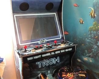 Tron gaming setup 
