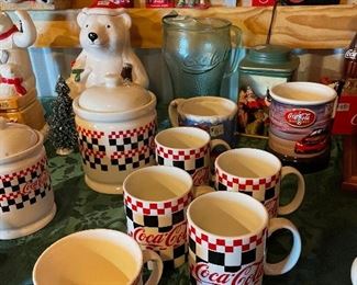 You can eat on Coca Cola !