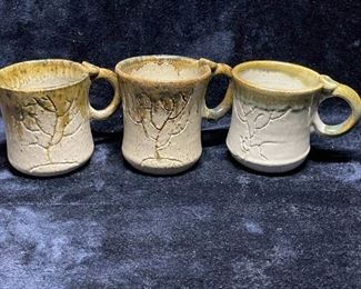 006 Gorgeous Cups Signed By Artist