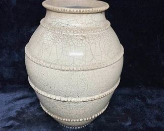 Cream Color Vase Made Crafted