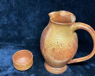 Vase Set With Mug Hand Crafted