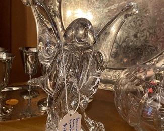 Baccarat crystal guardian angel.