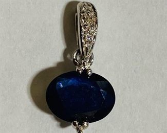 $160 All Real Authentic 14K White Gold 1.2 Grams 0.02 Carat Diamond Sapphire Pendant Please text or call 7032689529 for inquiries, or visit Tysons Jewelry located at:
8373 Leesburg Pike #12, Vienna Virginia 22182
Robert, the owner of Tysons Jewelry, has over 30+ years working in the jewelry business and has verified the authenticity of this listing.
Robert buys gold and precious metals at 95%. Please use the link: https://tysonsjewelry.net for specific prices.
Inquiries regarding gold, silver, precious metals, coins, watches, diamonds, cars, and collectibles are welcome!
Visit the Tysons Jewelry Facebook store using this link for more pictures:
https://www.facebook.com/marketplace/profile/100029355397784/?ref=share_attachment