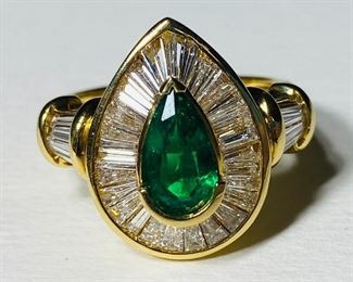 $4500 All Real Authentic 18K Yellow Gold 1.5 Carat Colombian Top Quality Emerald 3 Carat Baguette Diamond VS2 Clarity G Color 8.1 Grams Size 6.5 Ring Please text or call 7032689529 for inquiries, or visit Tysons Jewelry located at:
8373 Leesburg Pike #12, Vienna Virginia 22182
Robert, the owner of Tysons Jewelry, has over 30+ years working in the jewelry business and has verified the authenticity of this listing.
Robert buys gold and precious metals at 95%. Please use the link: https://tysonsjewelry.net for specific prices.
Inquiries regarding gold, silver, precious metals, coins, watches, diamonds, cars, and collectibles are welcome! Visit the Tysons Jewelry Etsy store using this link for shipping: https://www.etsy.com/shop/TysonsJewelryStore?ref=shop_sugg
