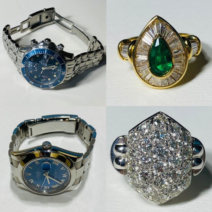 Please text or call 7032689529 for inquiries, or visit Tysons Jewelry located at:
8373 Leesburg Pike #12, Vienna Virginia 22182
These items are all part of this estate sale, please see the individual listings for more details. Robert, the owner of Tysons Jewelry, has over 30+ years working in the jewelry business and has verified the authenticity of this listing.
Robert buys gold and precious metals at 95%. Please use the link: https://tysonsjewelry.net for specific prices.
Inquiries regarding gold, silver, precious metals, coins, watches, diamonds, cars, and collectibles are welcome!
Visit the Tysons Jewelry Facebook store using this link for more pictures:
https://www.facebook.com/marketplace/profile/100029355397784/?ref=share_attachment