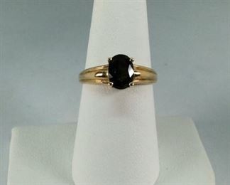 Emerald 10k Gold Ring