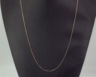 Sterling Silver Box Chain