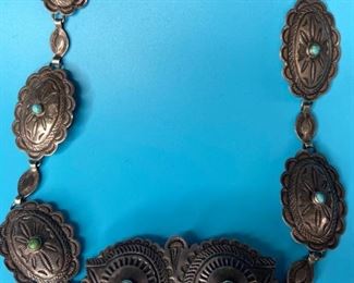 Native American Turquoise Belt