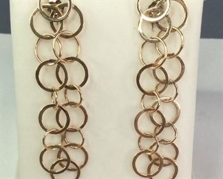 14k Gold Dangle Earrings
