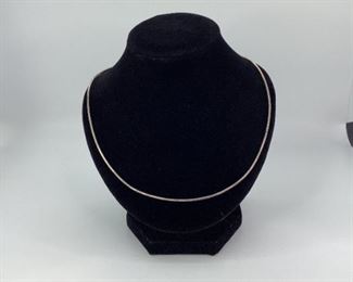 Sterling Silver Snake Chain Necklace