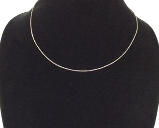 White Gold 10K Necklace