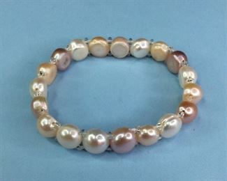 Freshwater Pearl flex bracelet