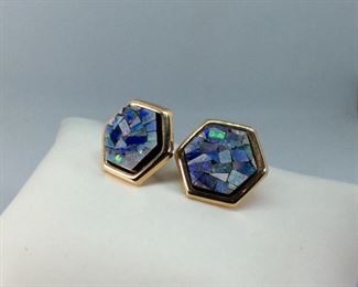 Opal Earrings