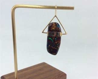 Opal 14k Gold Pendant