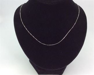 Sterling Silver Chain Necklace