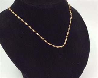 14k Gold Chain Necklace