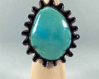Sterling Turquoise Ring