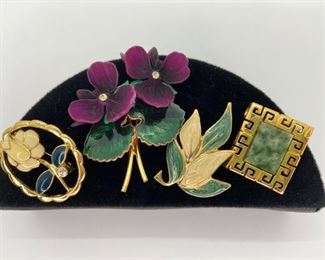 Vintage Brooches and Pendant