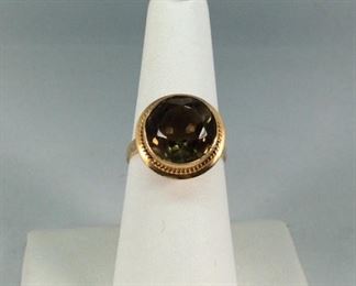 Tourmaline 18k Gold Ring
