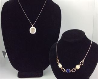 Sterling Silver Necklaces (2)