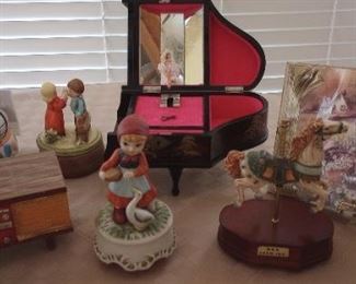 Vintage Music Boxes