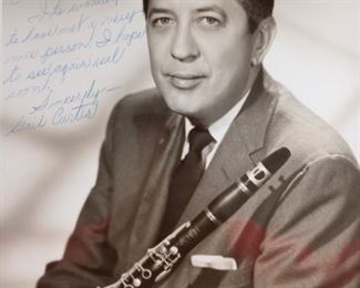 8 X 10 photo of Gail Curtis, Saxophonist with the Fabulous Dorsey Orchestra 