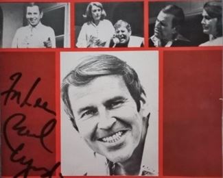 Paul Lynde signed show program 