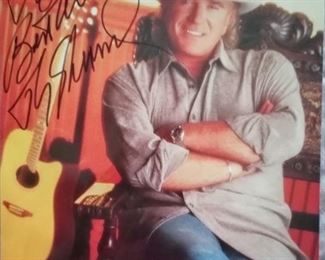 8 1/2  X 11 autographed photo of T. G. Sheppard