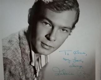 Johnnie Ray - signed 8 X 10 photograph