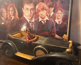 Harry Potter collectibles and posters