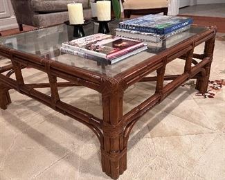 Great bamboo coffee table 